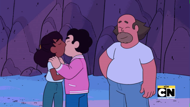 Steven X Connie Kiss Tumblr