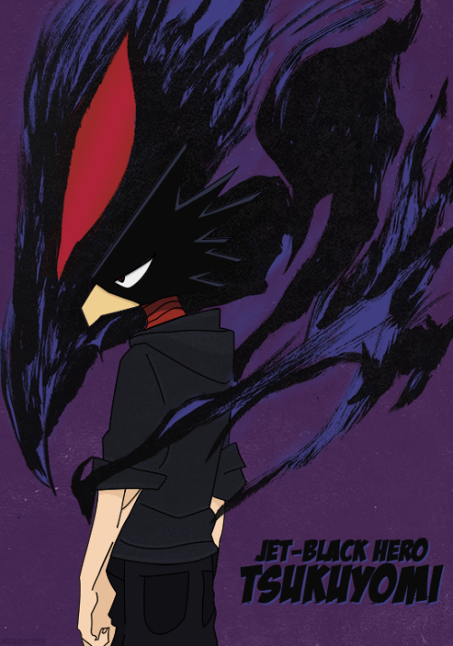 miidoriyas:JET-BLACK HERO - TSUKUYOMI || Tokoyami Fumikage and...