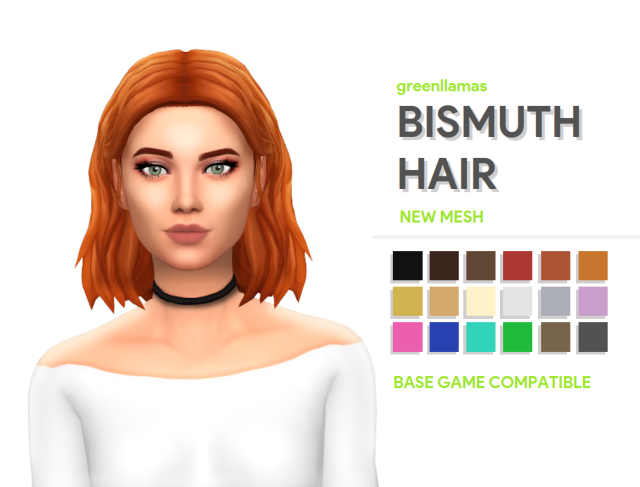 iSmile Maxis Match Finds — greenllamas: greenllamas - BISMUTH HAIR This ...