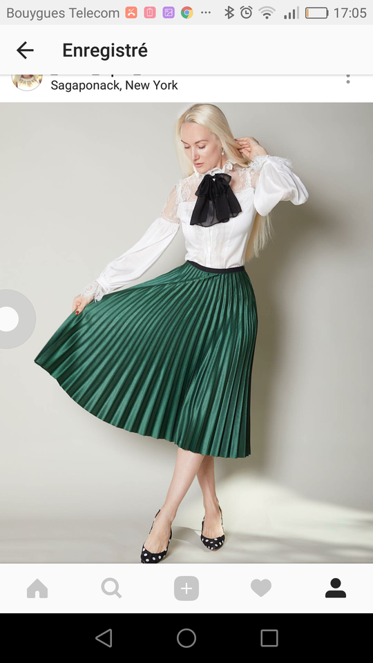 Virtuous Christian Ladies In Pleats — She Loves The Feel Of Her Nice Pleated Skirt 