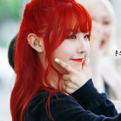 Hyuna Red Hair Icons Tumblr