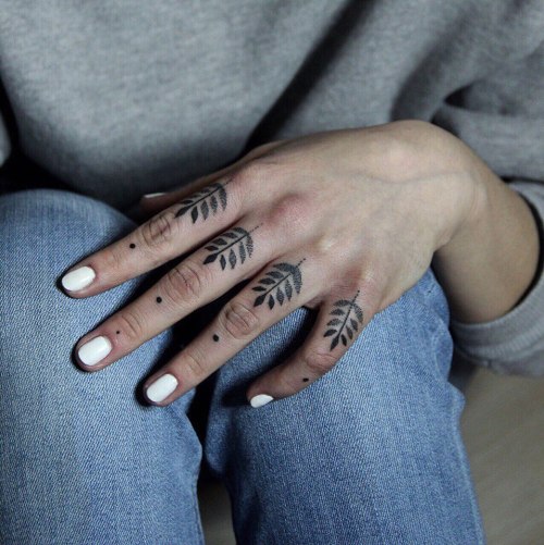 symbol finger tattoos tumblr