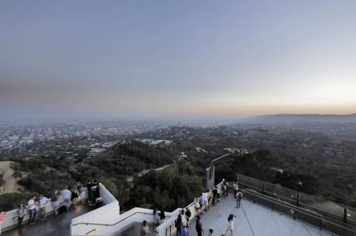 Awesome trip out to the Griffith observatory tonight...