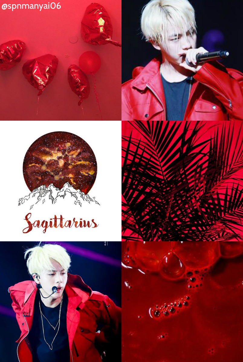 Idols' Aesthetic — Jin//Sagittarius [BTS × Zodiac Signs]