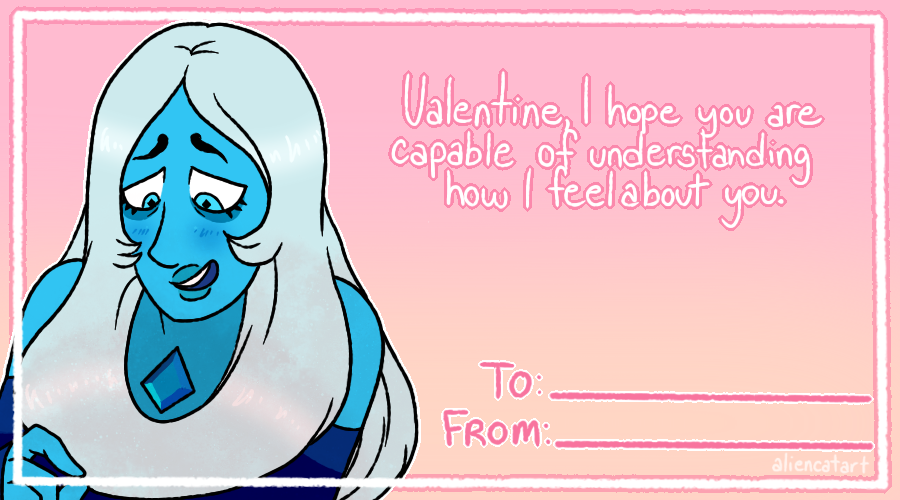 Steven Universe Valentine’s Day Cards Part 2! Unlike last year’s cards, I decided to make cards for the newer gems we’ve met over the year rather than fusions since we had only met two new fusions and...