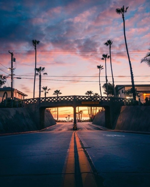 Oceanside at dusk