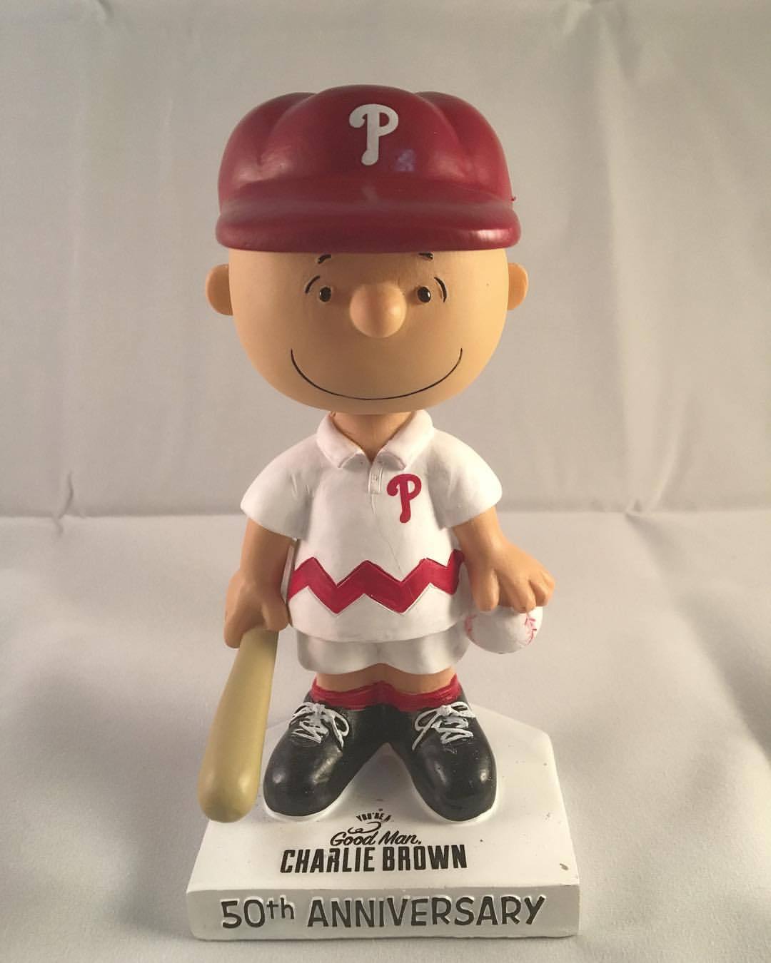 BUCKS COUNTY BASEBALL CO. — Charlie Brown @peanutsmovie @phillies #sga...