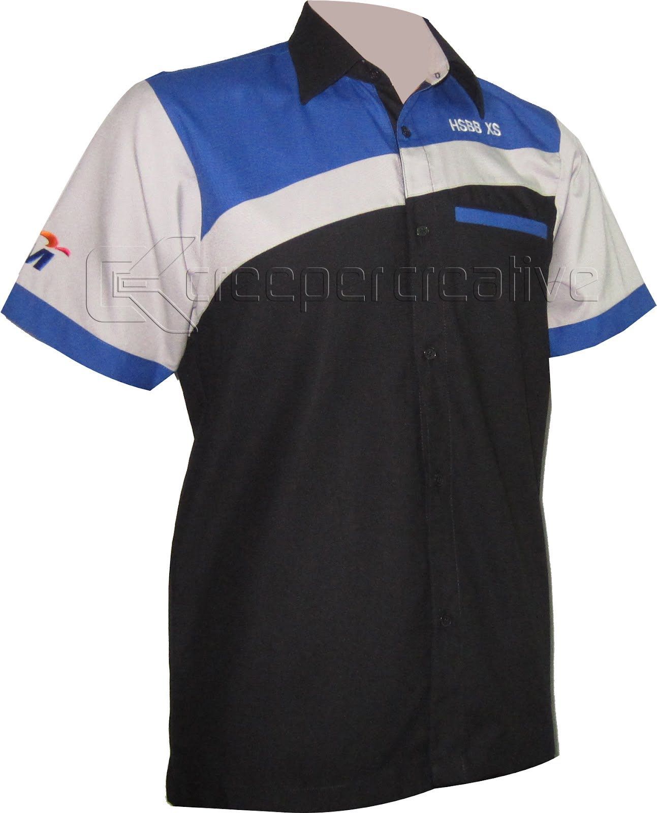 Kemeja Korporat Terkini Embroidered Office Shirts Uniforms