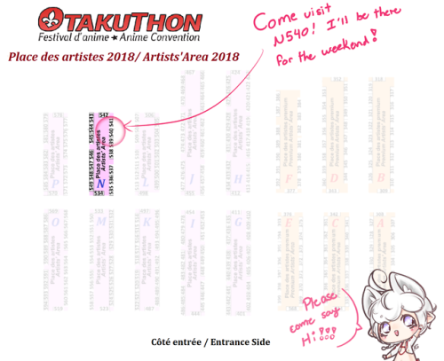 I’ll be at Otakuthon 2018 this weekend!Please come visit me at...