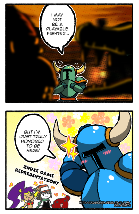 exdragonith:SSBU - Shovel KnightWhile I wish he was an...