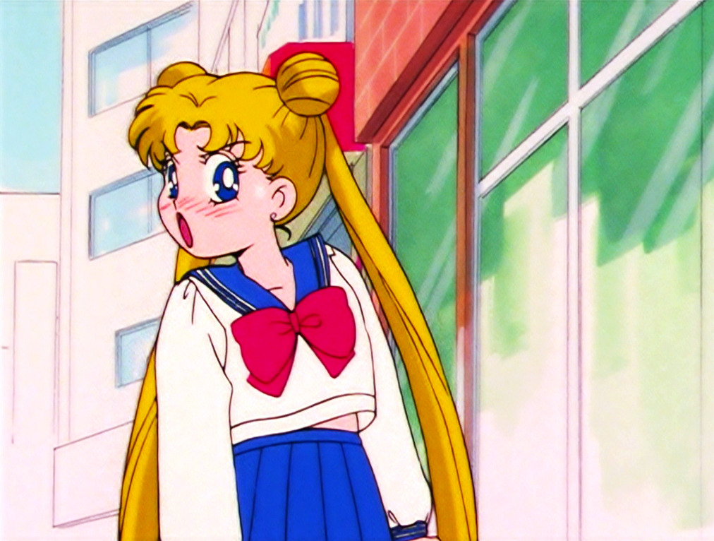 Pretty Guardians Screencaps | Sailor Moon Ep.1 The Crybaby: Usagi’s ...