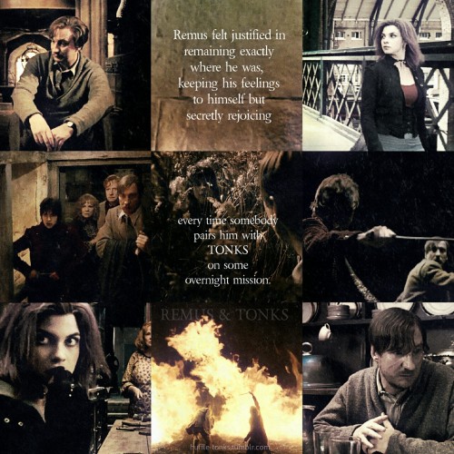 huffle-tonks:It had never occurred to Remus that Tonks could...