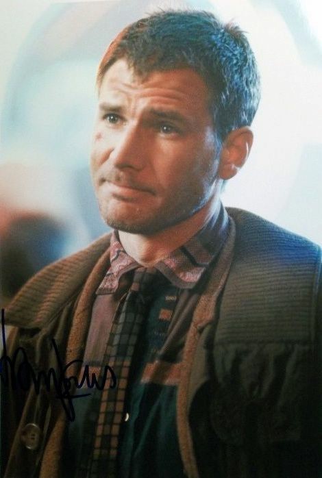 The Young Ford • Harrison Ford as Rick Deckard - Blade ...