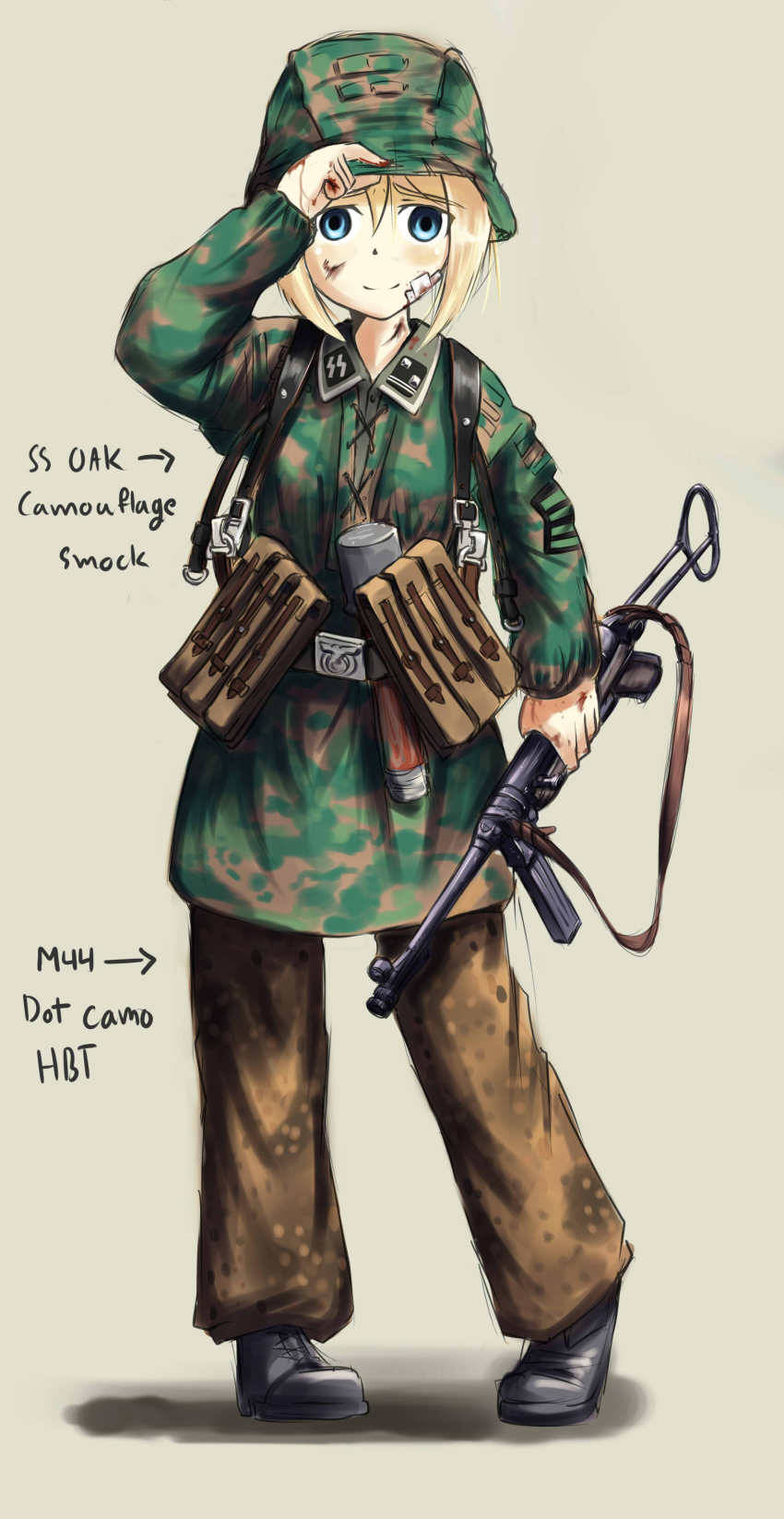 Ww2 Anime Girl Soldier