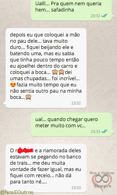 contonochat:CONVERSA DE MARIDO E MULHER - PARTE 3 DE 3Era só...