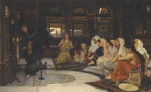 flyse:Consulting the Oracle, John William Waterhouse (English,...