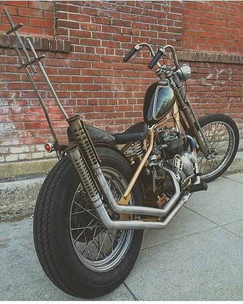 #triumph #chopper...