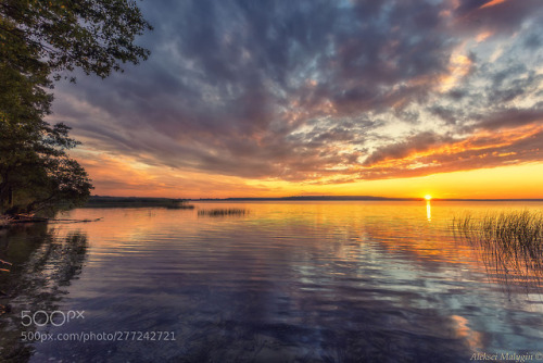 Drivyaty lake (Belarus) by alekseimalygin