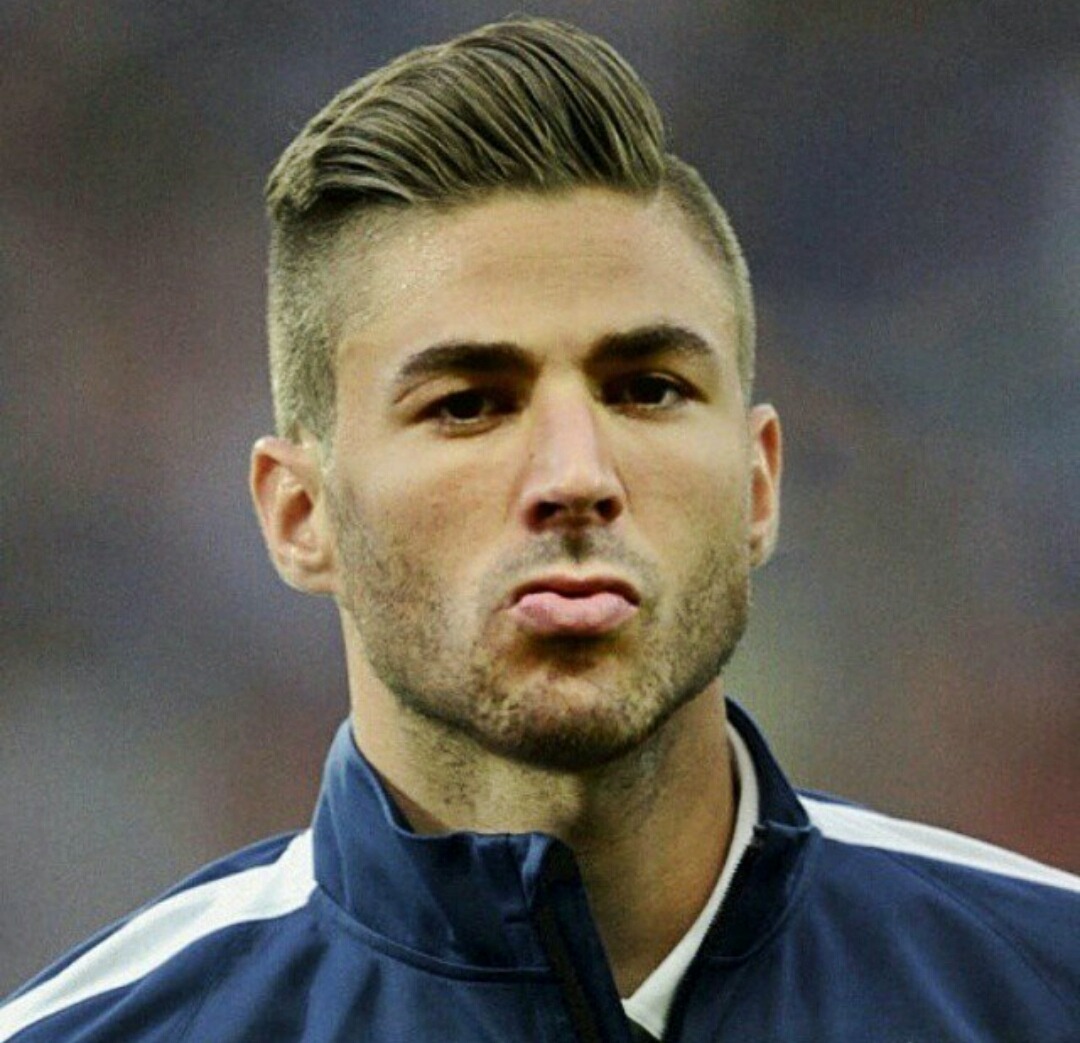 Picture of karim benzema hairstyle.