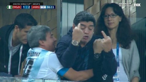 youareprettygood:Maradona is me when I’m having a mental...