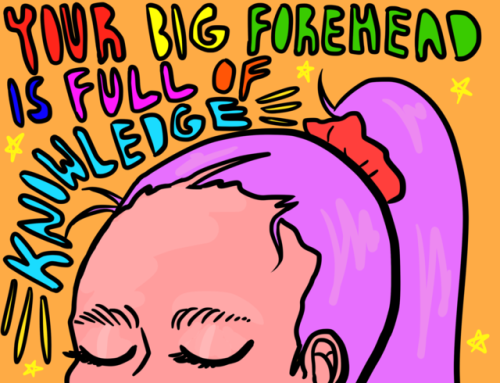 h0peart:a comic about being proud of your ‘large features’! our...