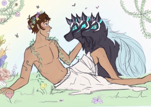 braseras:persephone hades klance au where lance found a friend...