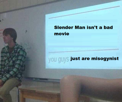 mine me my life self slenderman slender man misogyny sexism movie film cinema movies horror feminism feminist