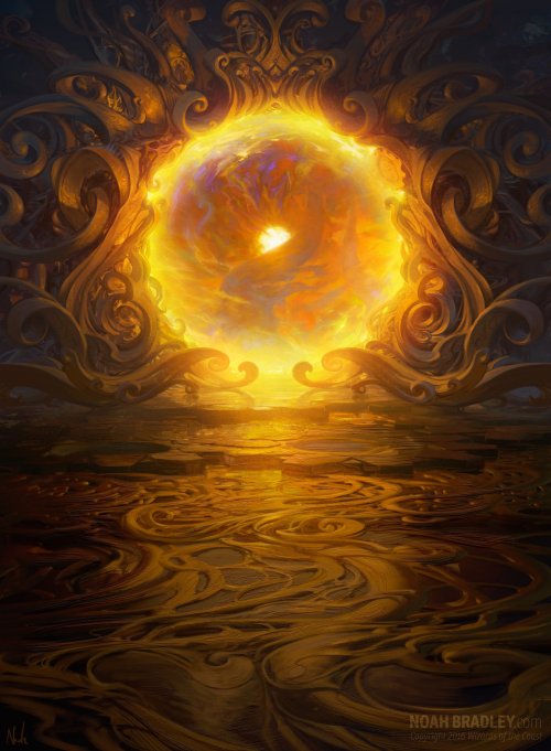 fhtagn-and-tentacles:EXTRAPLANAR LENS by Noah Bradley