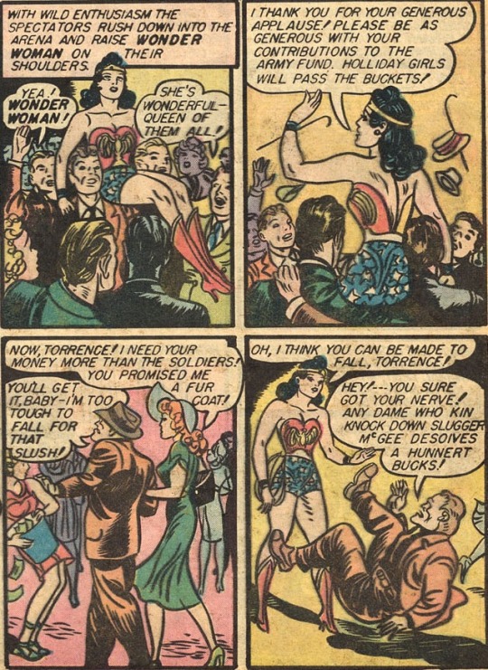 Wonder Woman Spanked