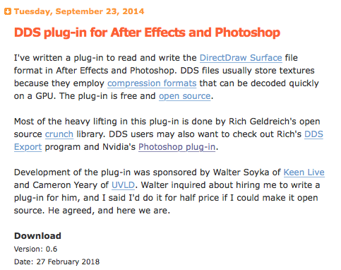 Photoshop dds plugin for mac free