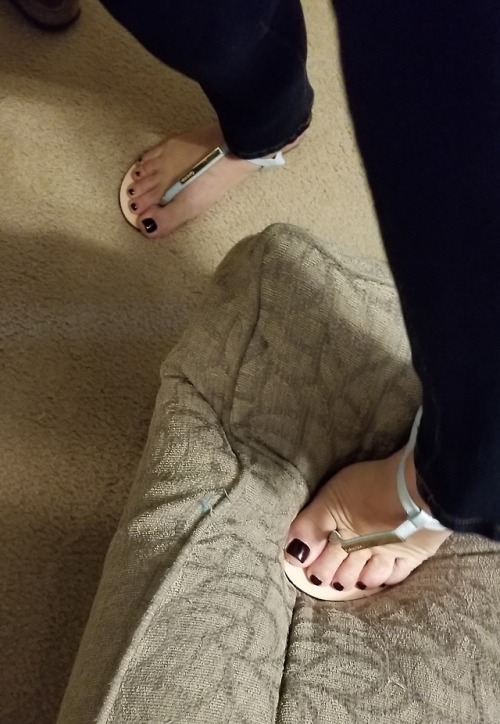 Mmm yummy toes and feet