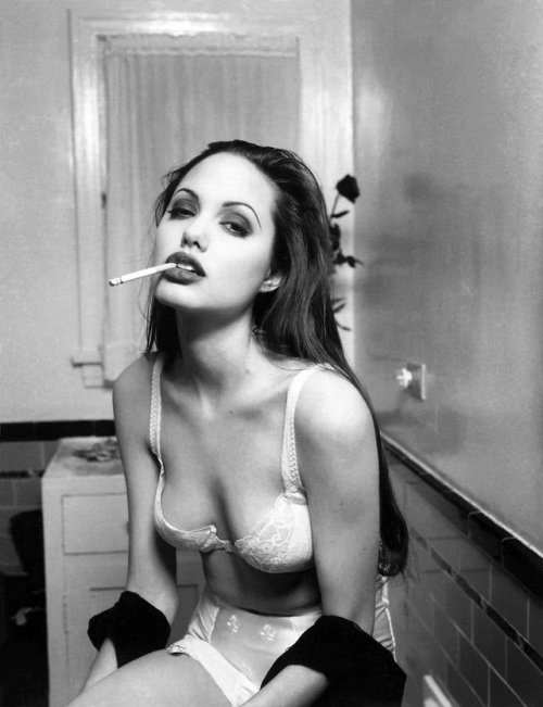 Angelina Jolie By Helmut Newton Angelina Jolie By Helmut Newton