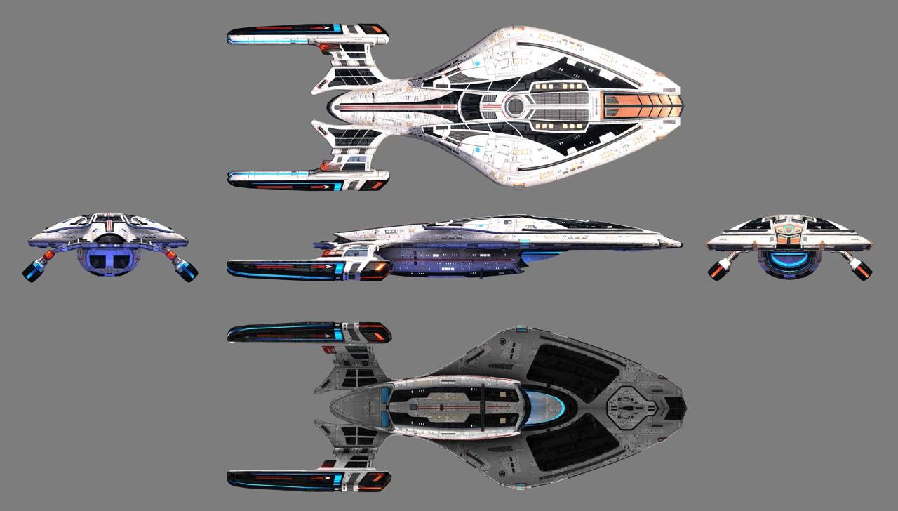 Starfleet Ships — Pathfinder-class Long-range Science Vessel,