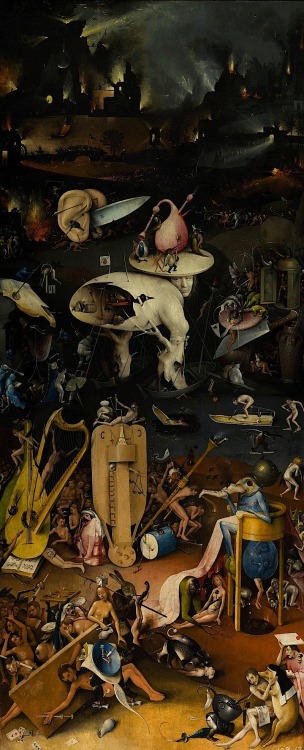 magictransistor:Hieronymus Bosch, The Garden of Earthly...