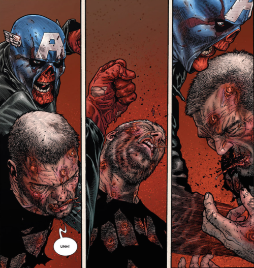 fullofcomics:Logan Vs Red SkullWolverine #72 (Old Man Logan:...