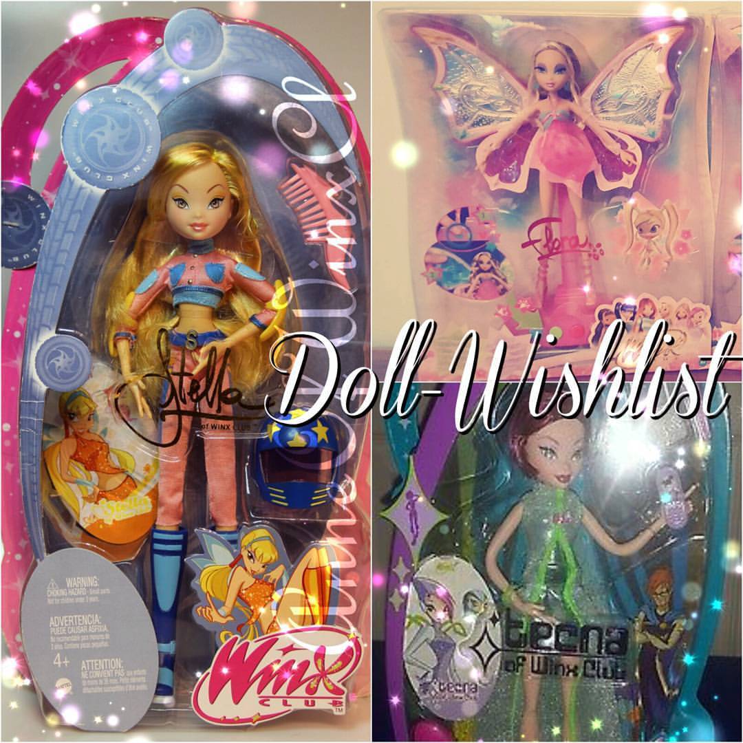 winx mattel dolls for sale