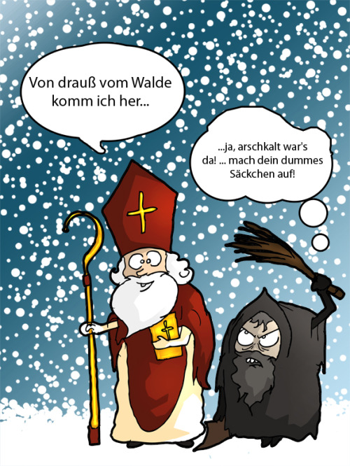 willkommen-in-germany:Today, December 6, is Nikolaustag in...