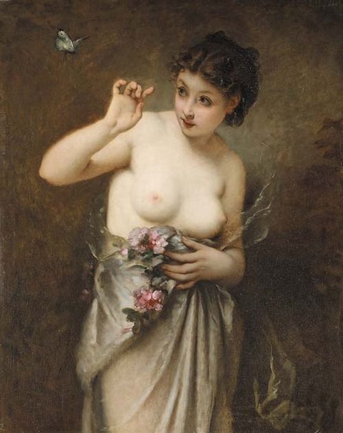 loumargi:Guillaume Seignac (French, 1870-1924) - Jeune fille...