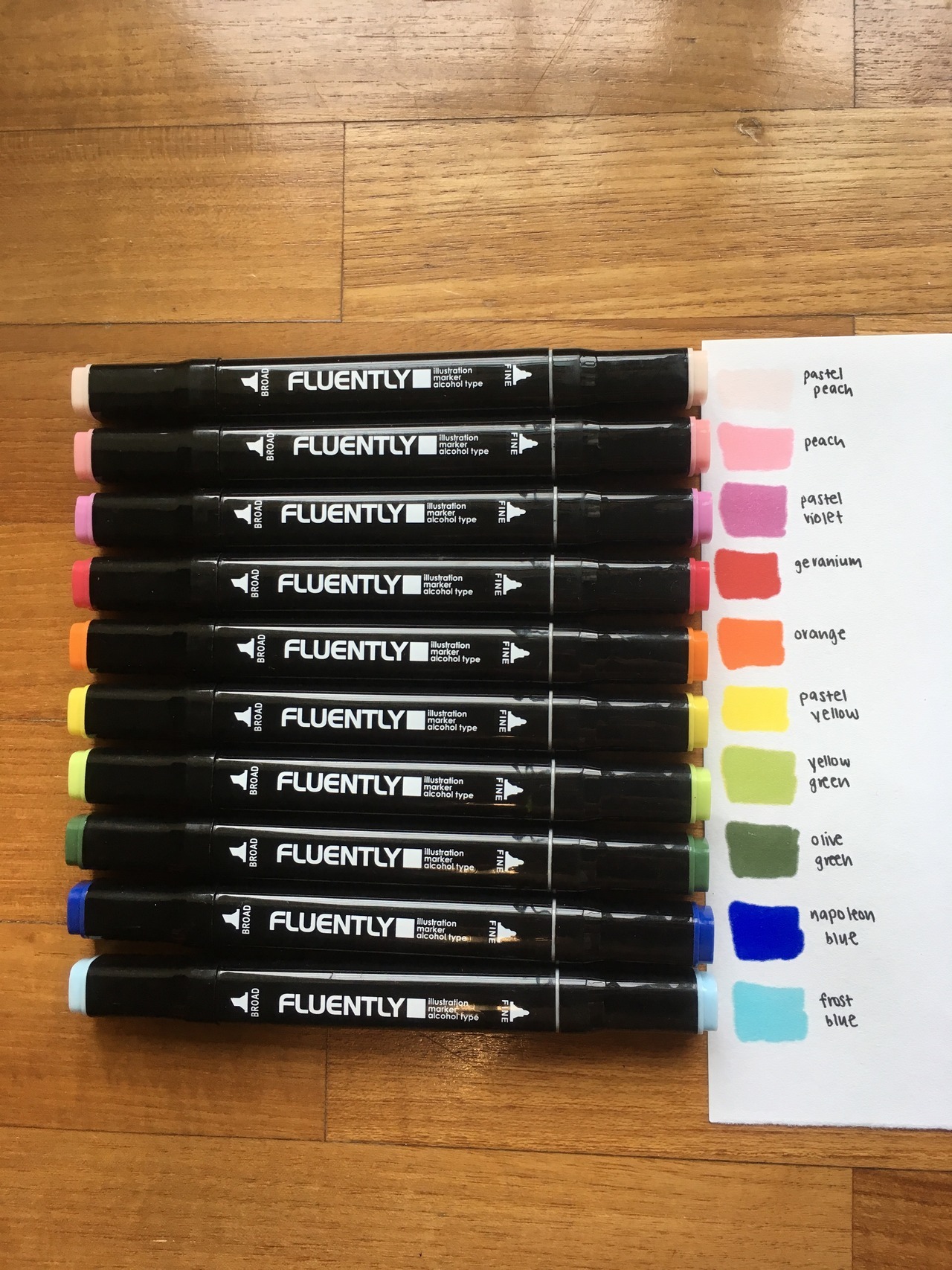 phantasmagoria — FLUENTLY illustration markers from Daiso They had...