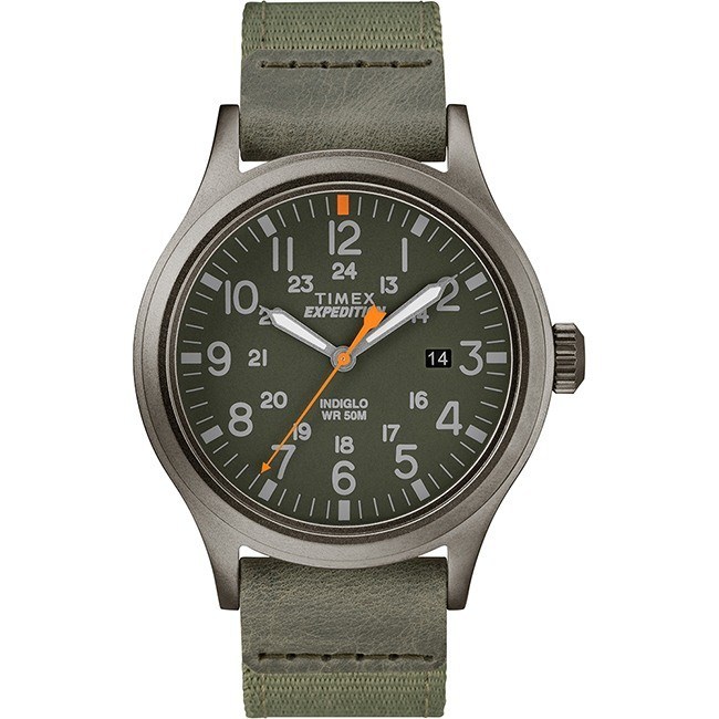 【TIMEX】 天美時 遠征系列 探險手錶 (深灰/綠 TXTW4B14000)