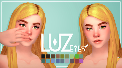 Sims 4 custom content maxis match eyes