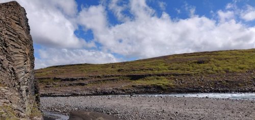 2019-06-07 - Hljóðaklettar, Rauðhólar, Holmarfossar, Réttarfoss...