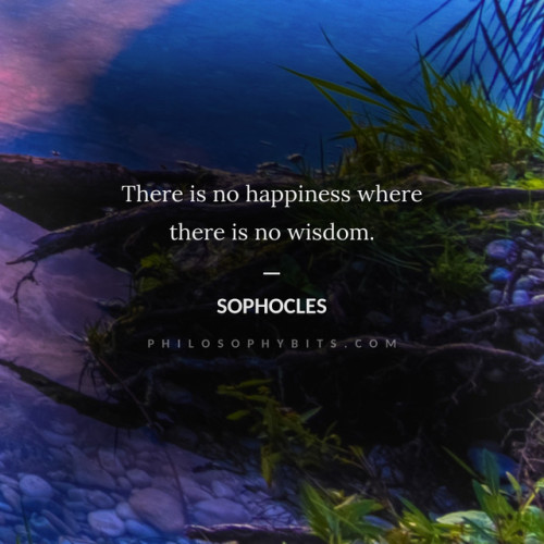 philosophybitmaps:“There is no happiness where there is no...