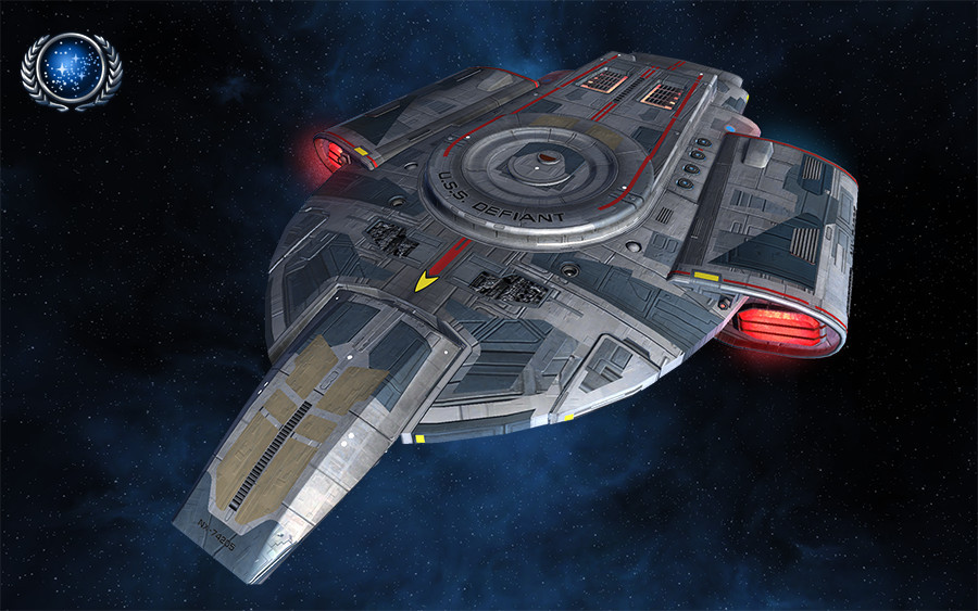 Starfleet ships — Defiant-class from Star Trek Online