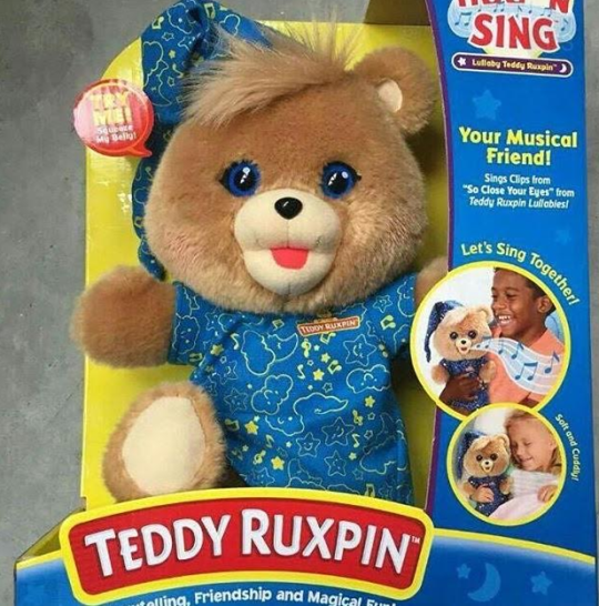 hug n sing teddy ruxpin
