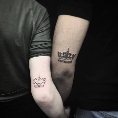 king and queen crown tattoos tumblr