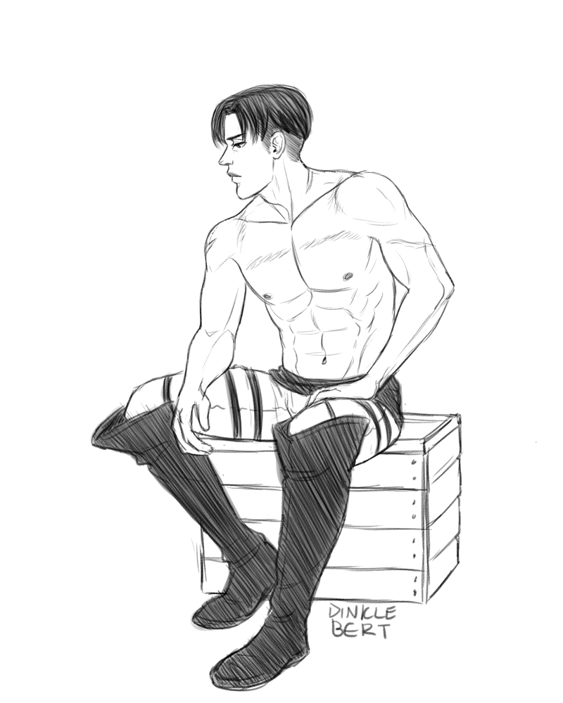 Addicted To Levimikasa Dinklebert There A Shirtless Levi