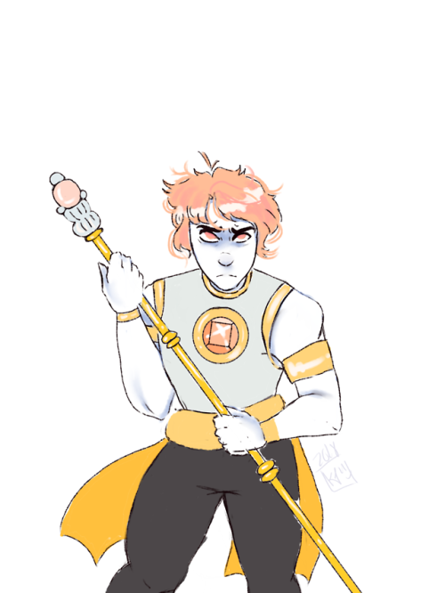 I redesigned my old gemsona, Peach Quartz. Idk if I’ll redesign...