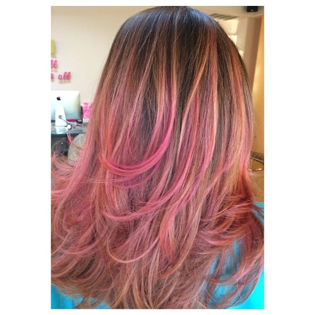 Beauty Love Grace Olaplex Rosegold Blush Pink Sunset