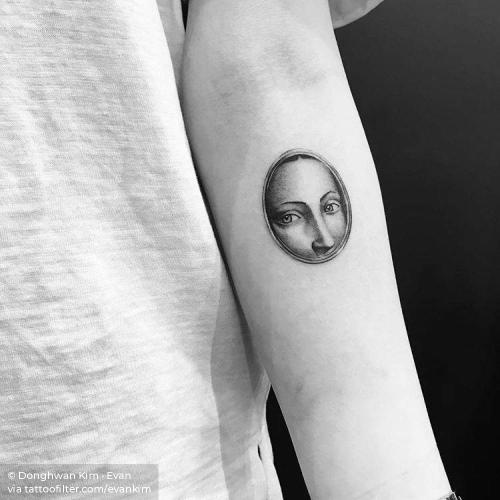 By Donghwan Kim · Evan, done at West 4 Tattoo, Manhattan.... circle;evankim;facebook;geometric shape;hole;inner forearm;micro;other;single needle;twitter